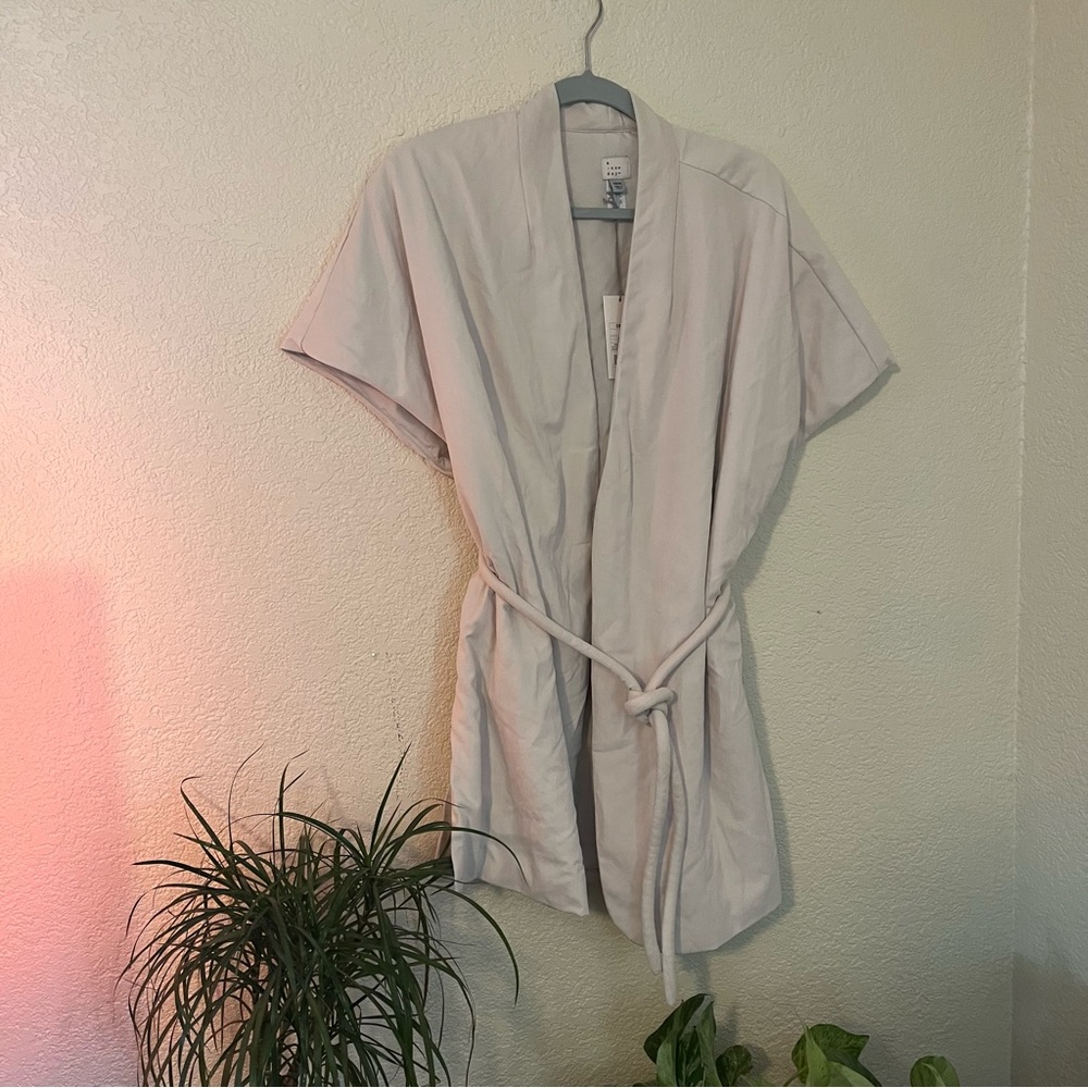 White wrap shirt